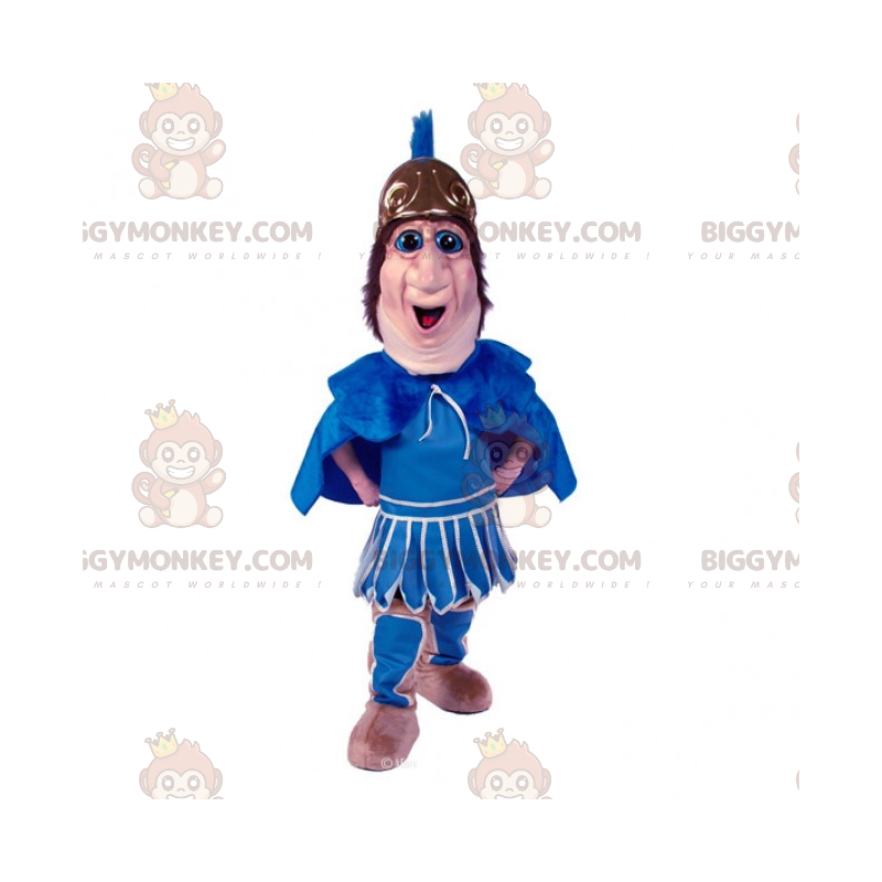 Costume de mascotte BIGGYMONKEY™ de Romain avec casque -
