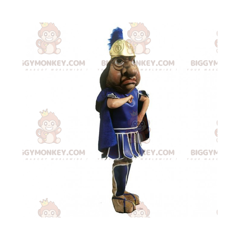 Roman BIGGYMONKEY™ Mascot Costume in Classic Outfit –