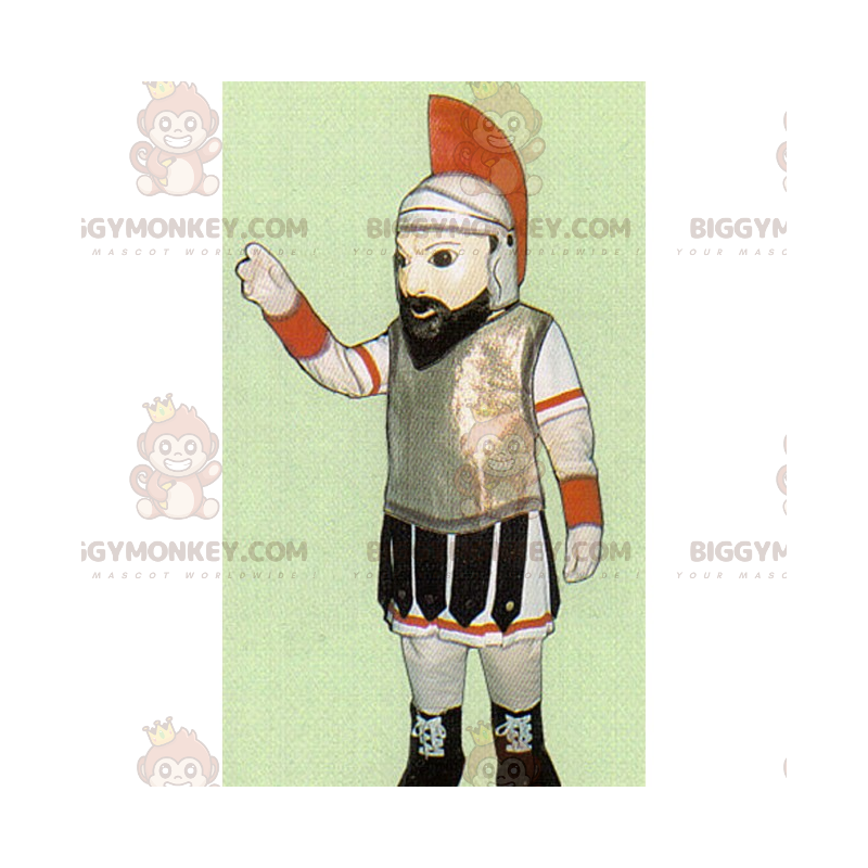 Roman BIGGYMONKEY™ maskottiasu gladiaattoriasussa -