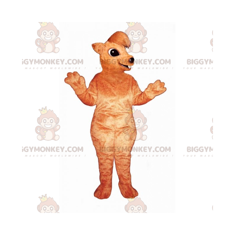 BIGGYMONKEY™ maskotdräkt för långnosig gnagare - BiggyMonkey