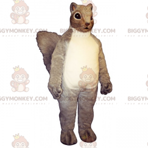 Disfraz de mascota de ardilla de abrigo largo BIGGYMONKEY™ -