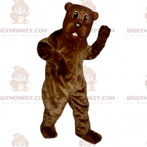 Disfraz de mascota de roedor de dientes grandes BIGGYMONKEY™ -