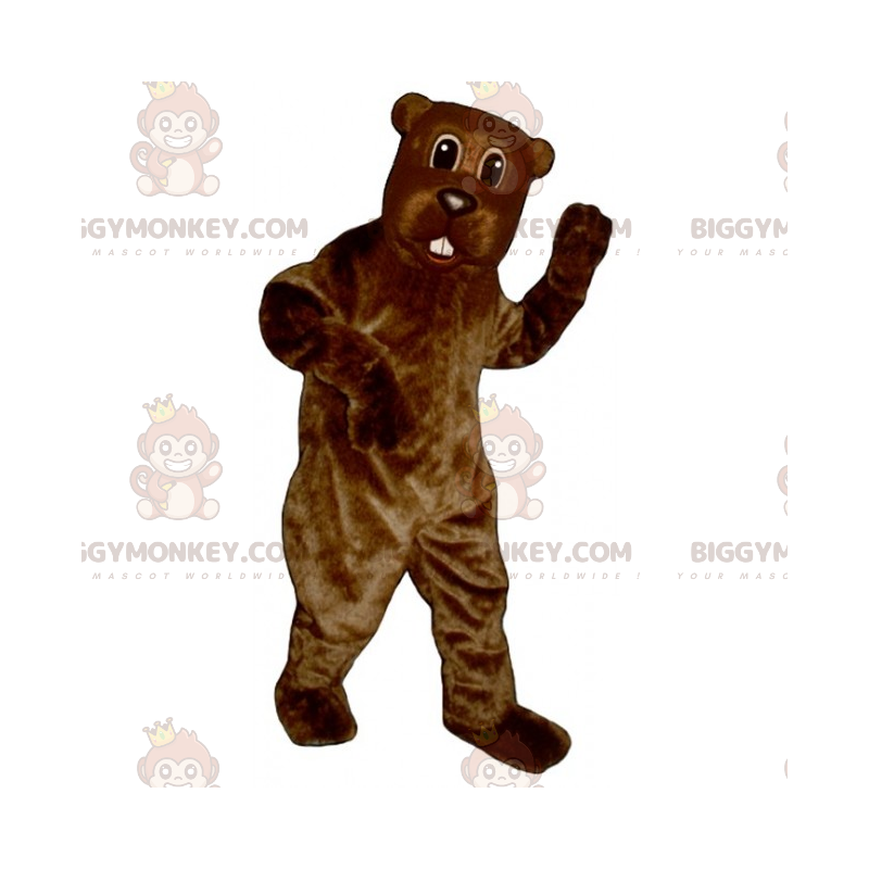 Kostým maskota Big Tooth Hlodavec BIGGYMONKEY™ – Biggymonkey.com