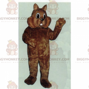 Traje de mascote de roedor de bochechas gordas BIGGYMONKEY™ –