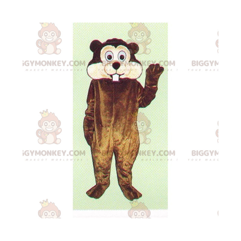 BIGGYMONKEY™ Disfraz de mascota de roedor con dientes grandes y
