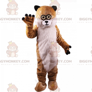 Costume de mascotte BIGGYMONKEY™ de rongeur aux petits yeux -