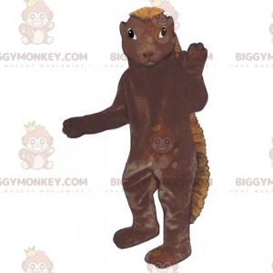 BIGGYMONKEY™-mascottekostuum voor knaagdieren met lang embleem