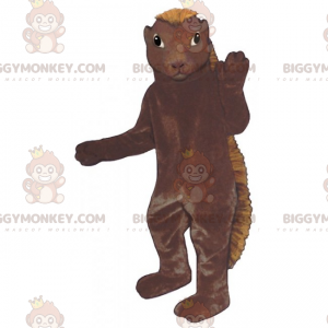 Traje de mascote de roedor BIGGYMONKEY™ com crista longa –