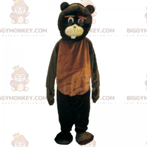 Kostým hlodavce BIGGYMONKEY™ s béžovým nosem – Biggymonkey.com