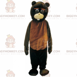 BIGGYMONKEY™-mascottekostuum voor knaagdieren met beige neus -