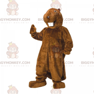 BIGGYMONKEY™ mascottekostuum voor knaagdieren met kleine oren -