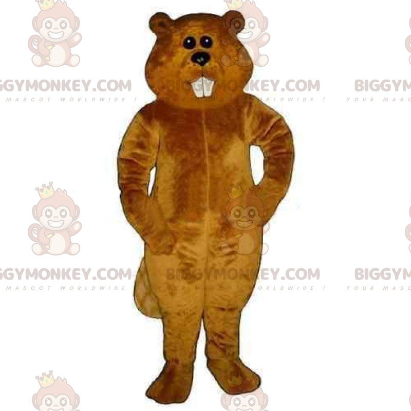 BIGGYMONKEY™-mascottekostuum voor knaagdieren met kleine ronde