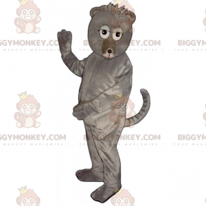 Grijs BIGGYMONKEY™-mascottekostuum voor knaagdieren -