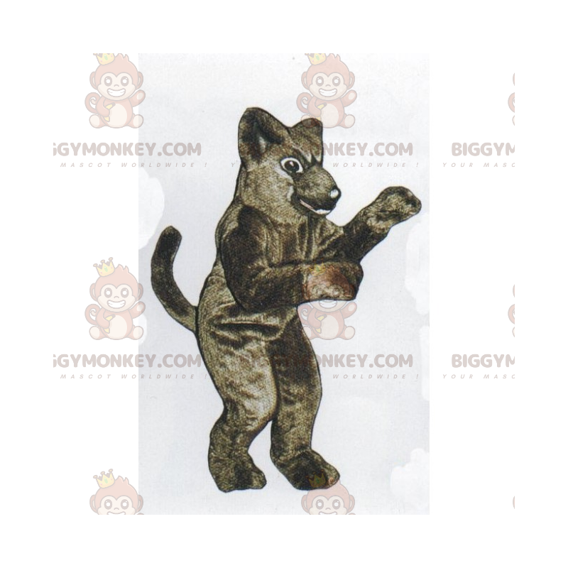 Bruin BIGGYMONKEY™-mascottekostuum voor knaagdieren -