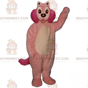 Fantasia de mascote de roedor rosa BIGGYMONKEY™ –