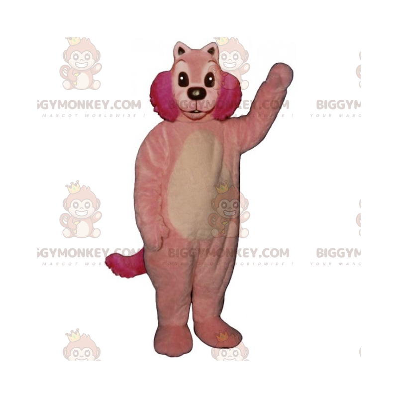 Costume de mascotte BIGGYMONKEY™ de rongeur rose -