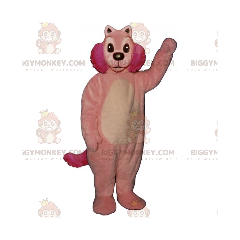 Kostým maskota růžového hlodavce BIGGYMONKEY™ – Biggymonkey.com