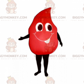 Blood BIGGYMONKEY™ mascottekostuum met glimlach -