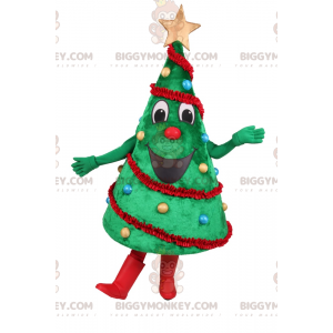 Pyntet juletræ BIGGYMONKEY™ maskotkostume - Biggymonkey.com