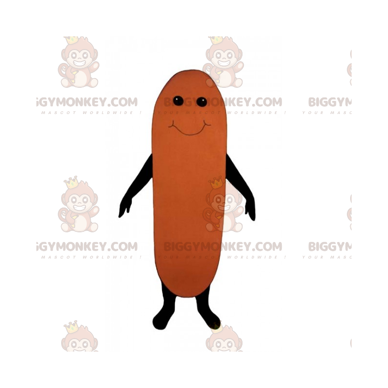 Costume da mascotte Salsiccia BIGGYMONKEY™ - Biggymonkey.com