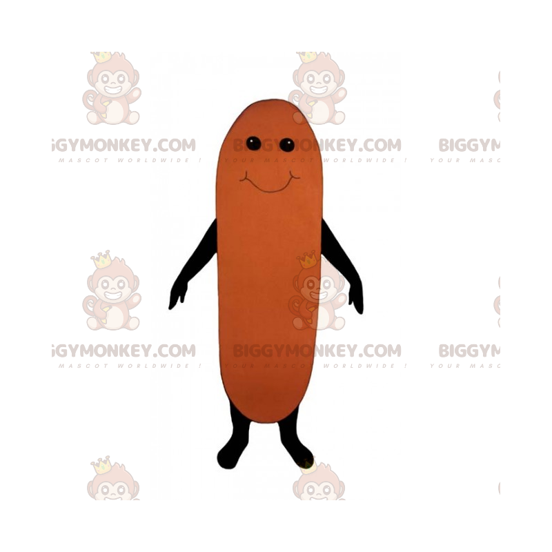 Costume de mascotte BIGGYMONKEY™ de saucisse - Biggymonkey.com