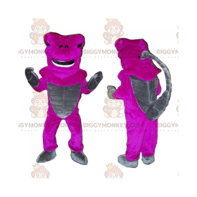 Costume da mascotte Scorpione viola BIGGYMONKEY™ -