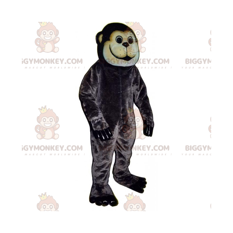 Disfraz de mascota BIGGYMONKEY™ de mono peludo suave -