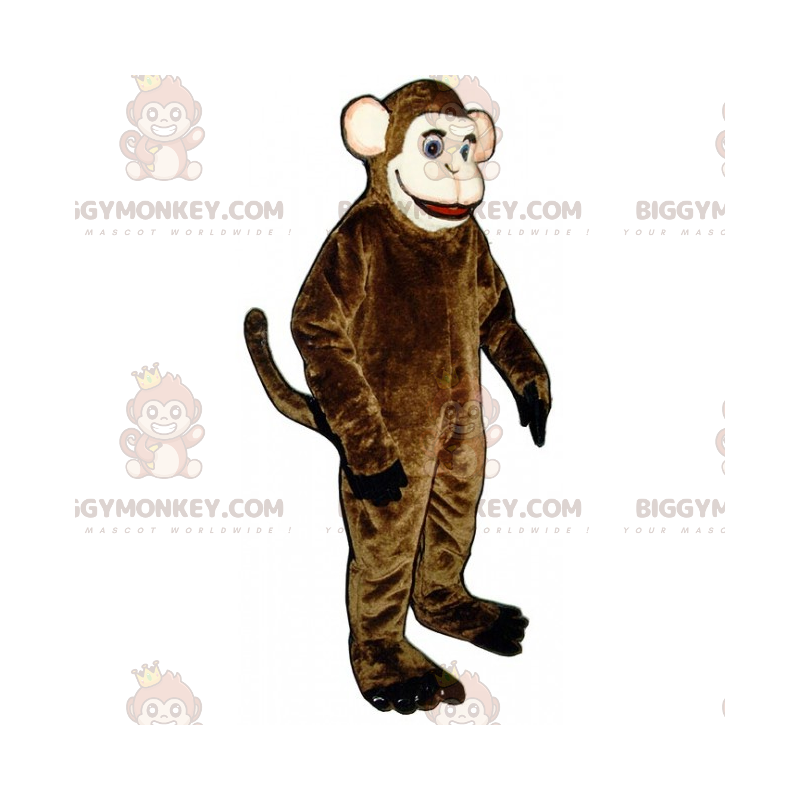 Traje de mascote de macaco de cara branca BIGGYMONKEY™ –