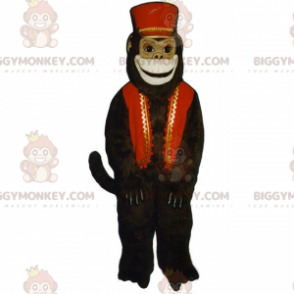 Monkey BIGGYMONKEY™ Mascot Costume with Suit and Hat –