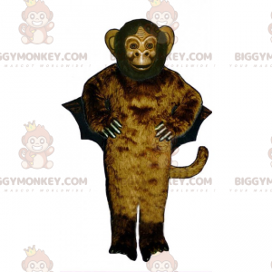 Fantasia de mascote de macaco BIGGYMONKEY™ com asas –