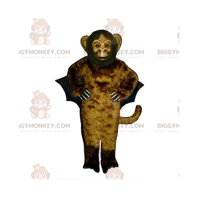 Aap BIGGYMONKEY™ mascottekostuum met vleugels - Biggymonkey.com