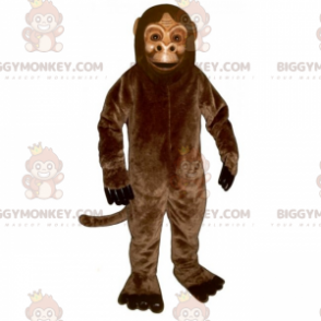 Klassisches braunes Affen-BIGGYMONKEY™-Maskottchen-Kostüm -