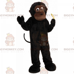 Gray and White Elephant BIGGYMONKEY™ Mascot Costume