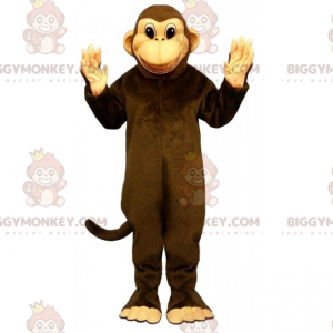 Fantasia de mascote de Macaco Sorridente BIGGYMONKEY™ –