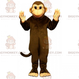 Lächelnder Affe BIGGYMONKEY™ Maskottchenkostüm - Biggymonkey.com