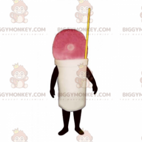 Costume de mascotte BIGGYMONKEY™ de sorbet glace -