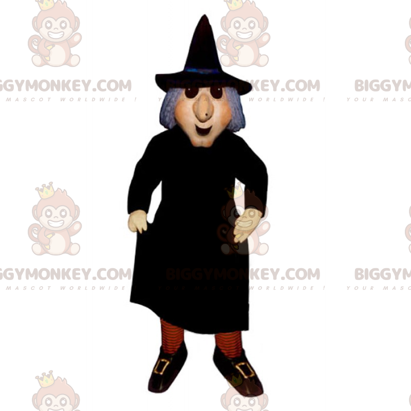 Grijsharige heks BIGGYMONKEY™ mascottekostuum - Biggymonkey.com