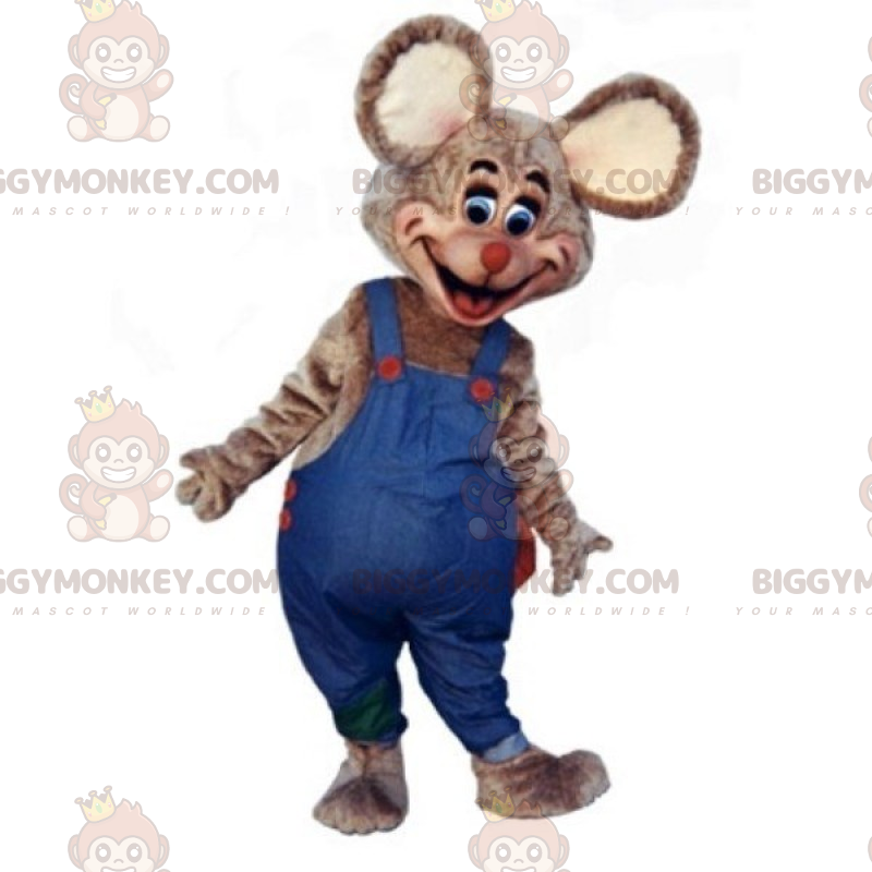 Costume de mascotte BIGGYMONKEY™ de souris aux grandes oreilles