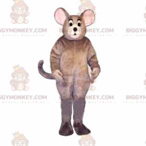 Ποντίκι με μακρύ μουστάκι Κοστούμι μασκότ BIGGYMONKEY™ -