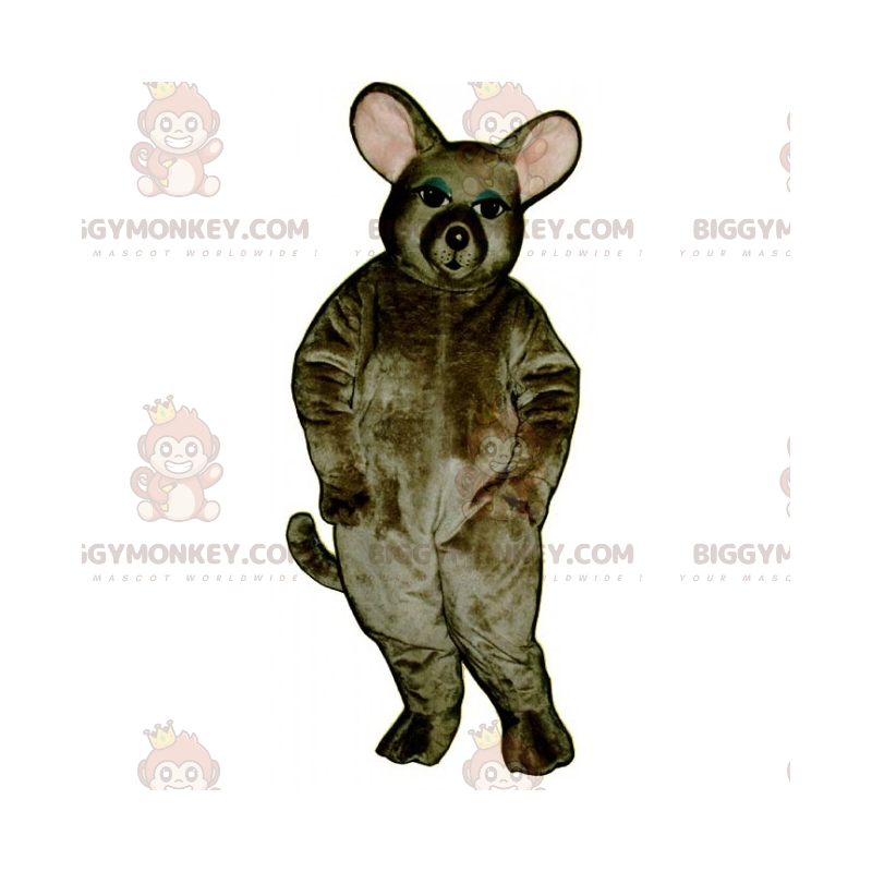 Rundohr-Maus BIGGYMONKEY™ Maskottchen-Kostüm - Biggymonkey.com