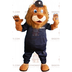 Muis BIGGYMONKEY™ mascottekostuum met brandweerhelm -