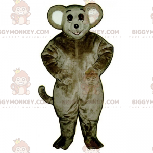 Traje de mascote BIGGYMONKEY™ de Rato Grande Sorriso –
