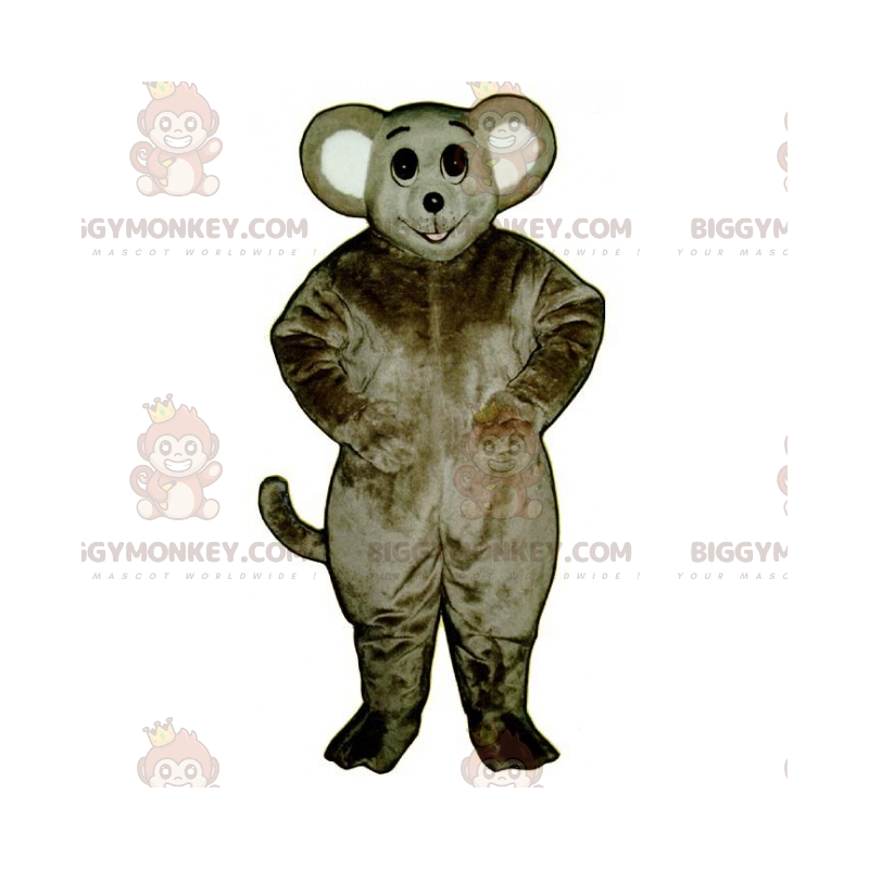 Traje de mascote BIGGYMONKEY™ de Rato Grande Sorriso –