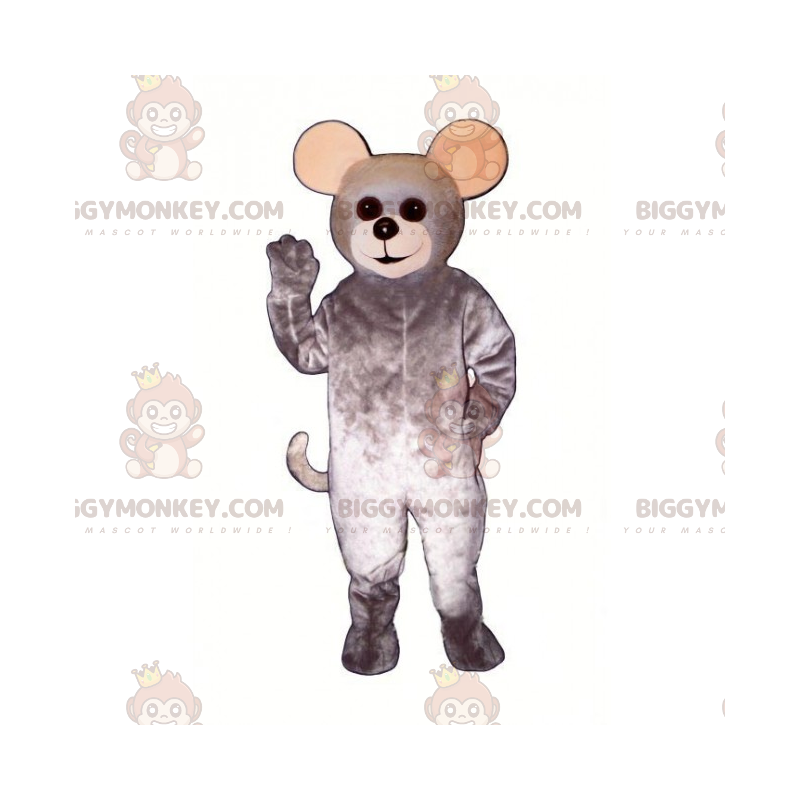 Disfraz de mascota BIGGYMONKEY™ de ratón gris - Biggymonkey.com