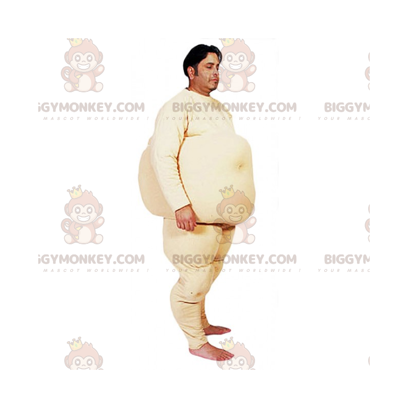 Costume de mascotte BIGGYMONKEY™ de sumo sans costume -