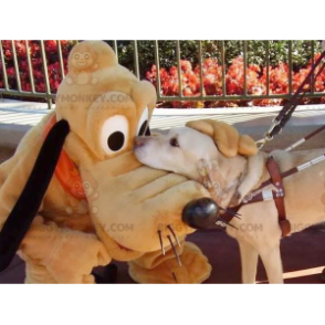 Myckey Mouse Famous Dog Pluto BIGGYMONKEY™ Mascot Costume –