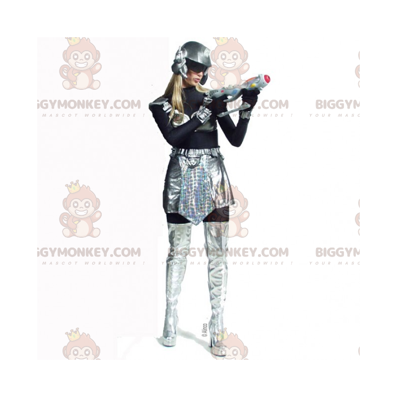 Galactic Super Hero BIGGYMONKEY™ Mascot Costume –