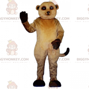 Schwarzbeiniges Erdmännchen BIGGYMONKEY™ Maskottchen Kostüm -