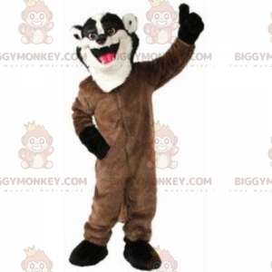 Disfraz de mascota de suricata sonriente BIGGYMONKEY™ -