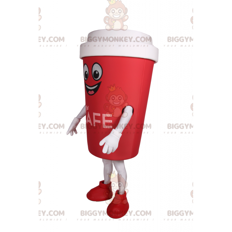 Kostým maskota BIGGYMONKEY™ s vytahovacím pohárem –